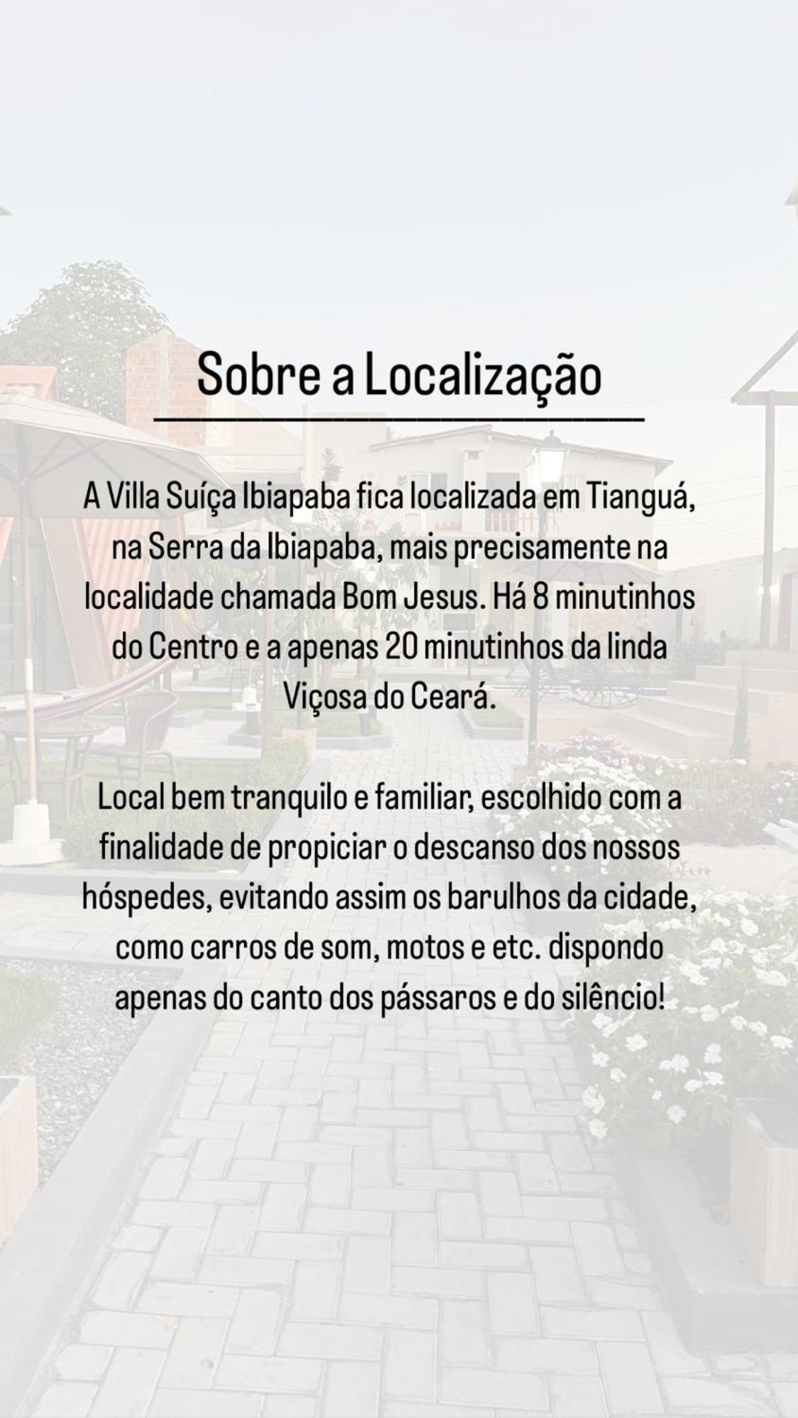 Villa Suica Ibiapaba ทิอันกัว ภายนอก รูปภาพ